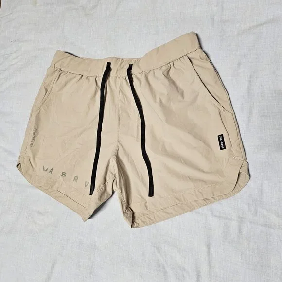 ASRV Tetra Lite 5" Unlined Men Shorts Size L Beige Nylon DSG - 0751 - Picture 3 of 14